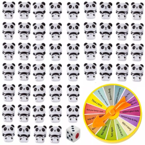 Gra Zręcznościowa Balansujące Skaczące Pandy Drzewo 50el dla dzieci 97A