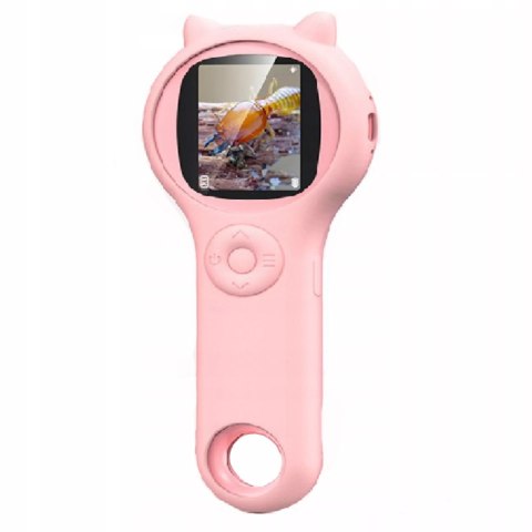 Przenośny ręczny mikroskop elektroniczny dla dzieci 500x 2'' aparat 355R