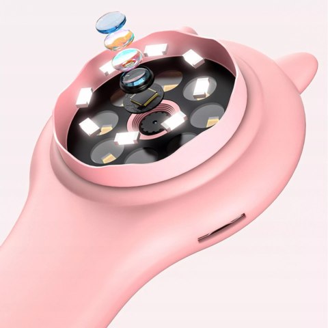 Przenośny ręczny mikroskop elektroniczny dla dzieci 500x 2'' aparat 355R