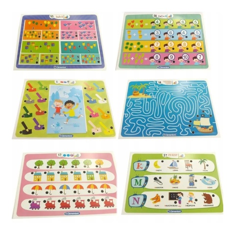 Clementoni pióro 1000 pytan 3-6 przedszkolaka 50653