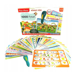 Clementoni pióro 1000 pytan 3-6 przedszkolaka 50653