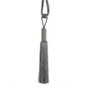 SZNUR DEKORACYJNY AMELIA 73 CM STALOWY