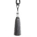 SZNUR DEKORACYJNY BARI 67 CM STALOWY
