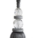 SZNUR DEKORACYJNY BARI 67 CM STALOWY