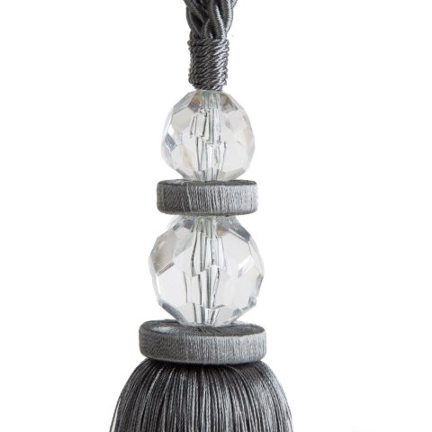 SZNUR DEKORACYJNY BARI 67 CM STALOWY