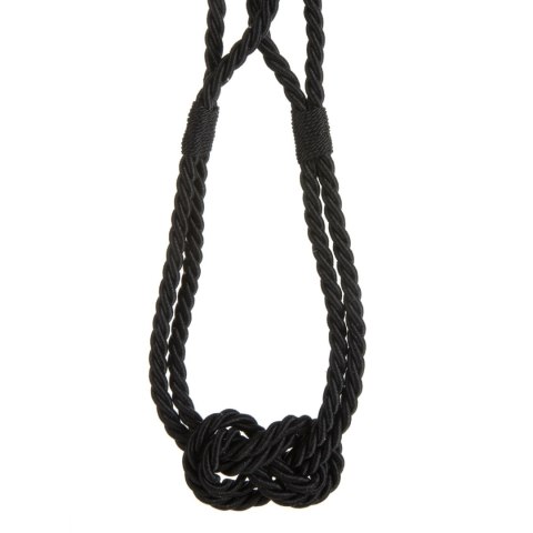 SZNUR DEKORACYJNY MOLLY 51 CM CZARNY