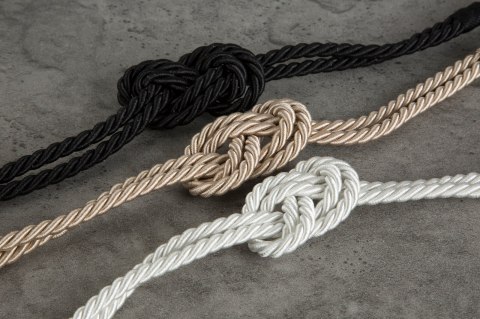SZNUR DEKORACYJNY MOLLY 51 CM CZARNY