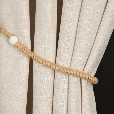SZNUR DEKORACYJNY RICO (1) 76 CM NATURALNY