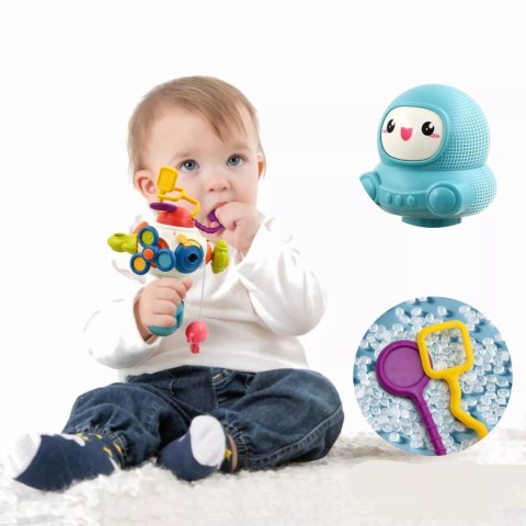Edukacyjna kostka sensoryczna interaktywna 8w1 dla niemowląt 18m+ 688-76