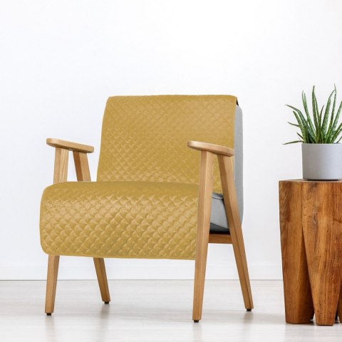 NARZUTA ARIEL 70 X 160 CM MUSZTARDOWY