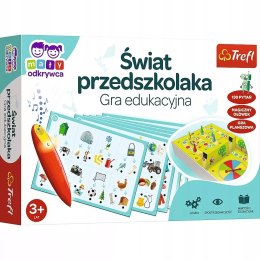 Gra planszowa edukacyjna Świat Przedszkolaka magiczny ołówek Trefl 02112