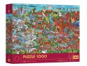 Jubileuszowe puzzle Trefla 1000 elementów trójmiasto Trefl 10924