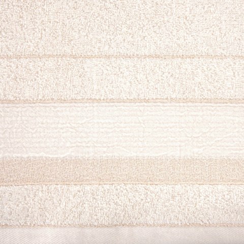 KOMPLET RĘCZNIKÓW APRIL 46 X 36 X 7 CM KREMOWY