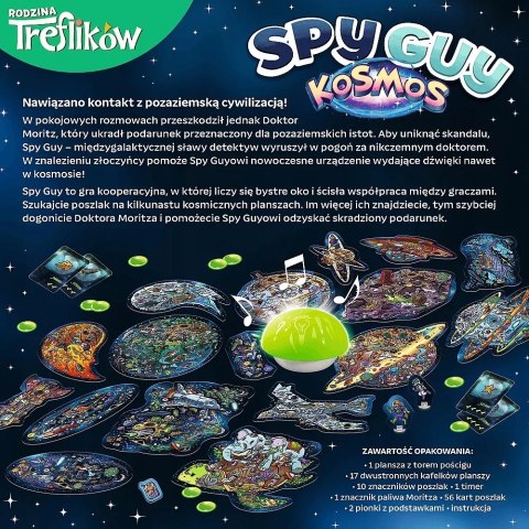 Gra planszowa rodzinna Spy Guy Kosmos Trefl 02818