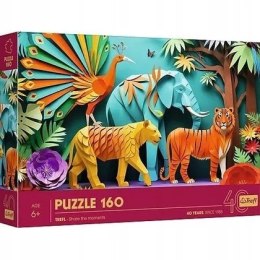Puzzle z efektem 3D 160 el. 40-lecie Dżungla Trefl 40051