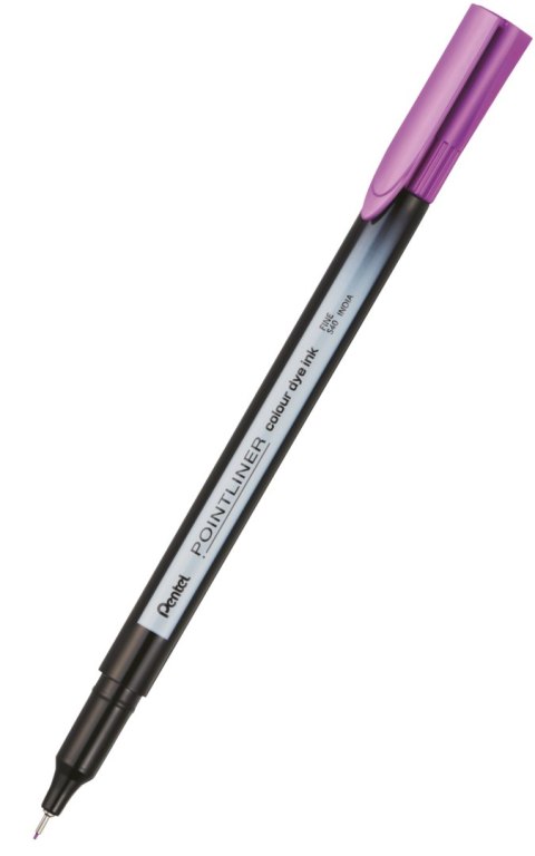 Cienkopis pointliner colour, fuksja z tuszem na bazie wody, S40-V4 PENTEL