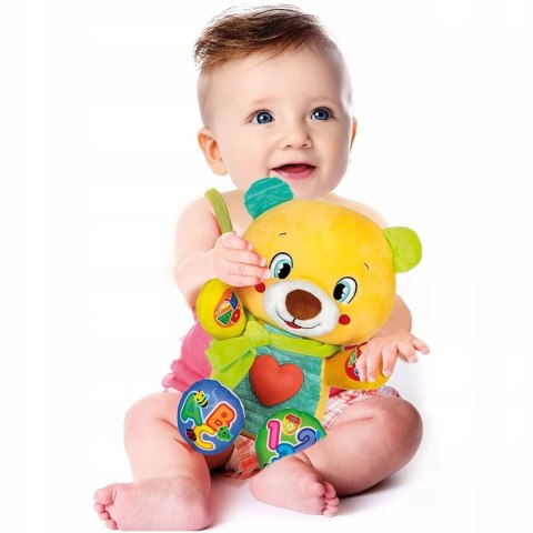 Clementoni baby maskotka miś interaktywna Misiek Lelek 50704