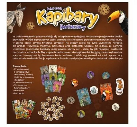 Gra rodzinna Kapibary Herbaciary Trefl 02737