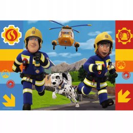 Puzzle Strażak Sam 100 el. Zawsze pomocny strażak Sam Trefl 16518