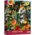 Puzzle z efektem 3D 1000 el. 40-lecie Jeż Trefl 40042