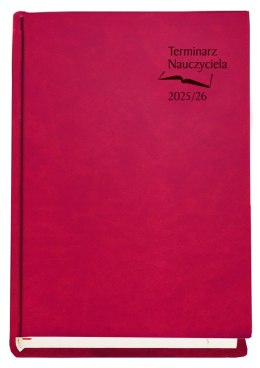 Terminarz NAUCZYCIELA 2025/2026 bordowy T-155V-B Michalczyk i Prokop