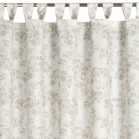 ZASŁONA GOTOWA GARDEN 12 NA SZELKACH 155 X 200 CM KREMOWY