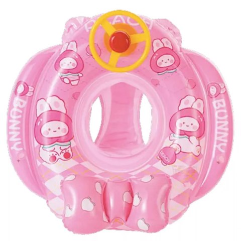 Kółko koło ponton dla dzieci do pływania króliki kierownica 310R
