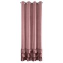 ZASŁONA GOTOWA MEGI 140 X 250 CM CIEMNORÓŻOWY