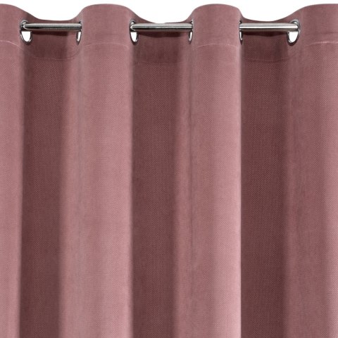 ZASŁONA GOTOWA MEGI 140 X 250 CM CIEMNORÓŻOWY