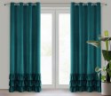 ZASŁONA GOTOWA MEGI 140 X 250 CM CIEMNOTURKUSOWY