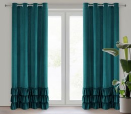 ZASŁONA GOTOWA MEGI 140 X 250 CM CIEMNOTURKUSOWY