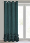 ZASŁONA GOTOWA MEGI 140 X 250 CM CIEMNOZIELONY