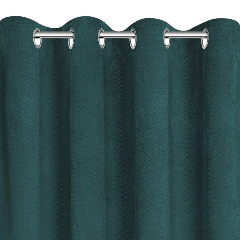 ZASŁONA GOTOWA MEGI 140 X 250 CM CIEMNOZIELONY