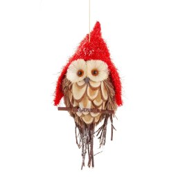 OZDOBA ŚWIĄTECZNA 512 18 X 8 X 7 CM CZERWONY