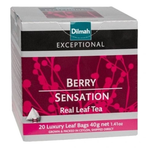 Herbata DILMAH Exceptional BERRY SENSATION 20t czarna