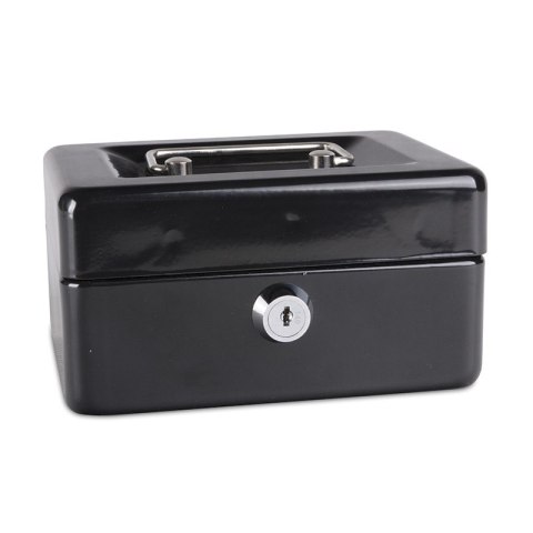 Kasetka na pieniądze czarna DONAU mała 152x115x80mm 5231001PL-01