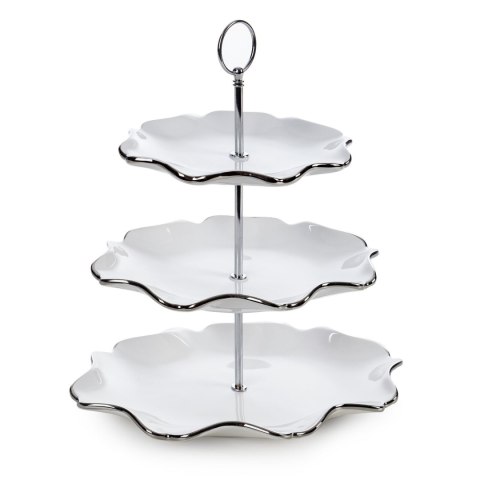 PATERA DEKORACYJNA AUREN (04) 30 X 21 X 54 CM BIAŁY