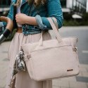 Torba dla mamy do wózka BabyOno CARMEN beżowa - stylowa i funkcjonalna torba z matą i apaszką