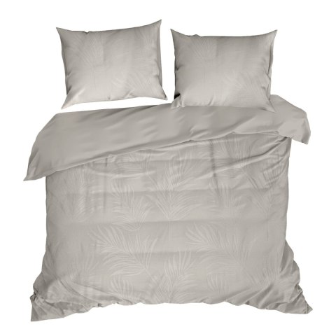 KOMPLET POŚCIELI ŻAK 160 X 200 CM SZAROBEŻOWY