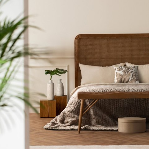 WAZON DEKORACYJNY EUROFIRANY ROMINA (02) 12 X 12 X 33 CM KREMOWY