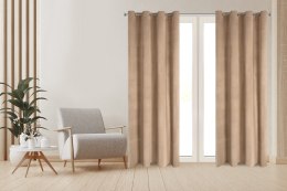 ZASŁONA GOTOWA DARLA 140 X 250 CM CIEMNOBEŻOWY