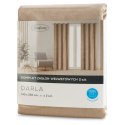 ZASŁONA GOTOWA DARLA 140 X 250 CM CIEMNOBEŻOWY