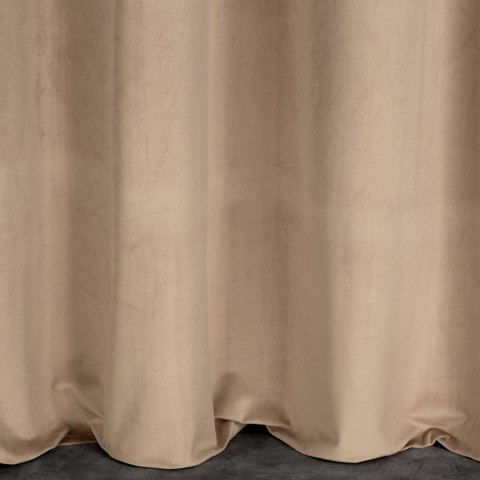 ZASŁONA GOTOWA DARLA 140 X 250 CM CIEMNOBEŻOWY