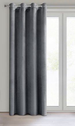 ZASŁONA GOTOWA DARLA 140 X 250 CM GRAFITOWY