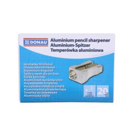 Temperówka aluminiowa pojedyncza srebrna DONAU