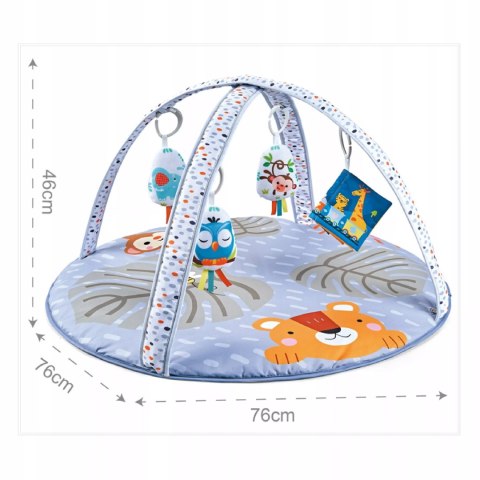 2 w 1 bawełniana mata dla niemowląt do raczkowania, siedzenia i zabawy