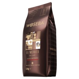 Kawa WOSEBA TI MERITI Un Caffe GUSTO Raffinato 1kg ziarnista