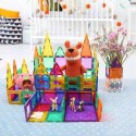 Klocki magnetyczne 3D edukacyjne konstrukcje 45el. układanka dla dzieci