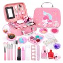 Kuferek kosmetyków Mała Syrenka - zestaw do makijażu i paznokci dla dzieci