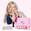 Kuferek kosmetyków Mała Syrenka - zestaw do makijażu i paznokci dla dzieci